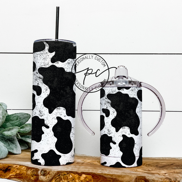 Cow Print Mama & Mini Tumbler Bundle