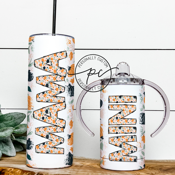 Cute Pumpkins Mama & Mini Tumbler Bundle