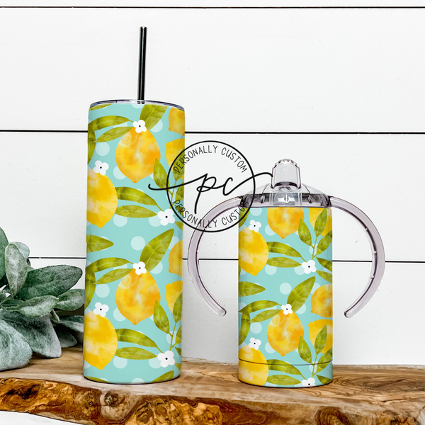 Lemons Mama & Mini Tumbler Bundle