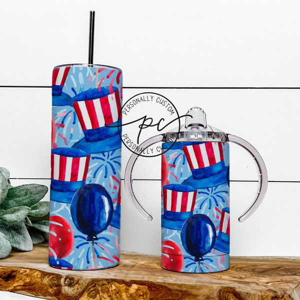 4th of July Mama & Mini Tumbler Bundle