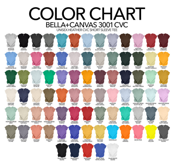 $18  Bella Canvas Tees